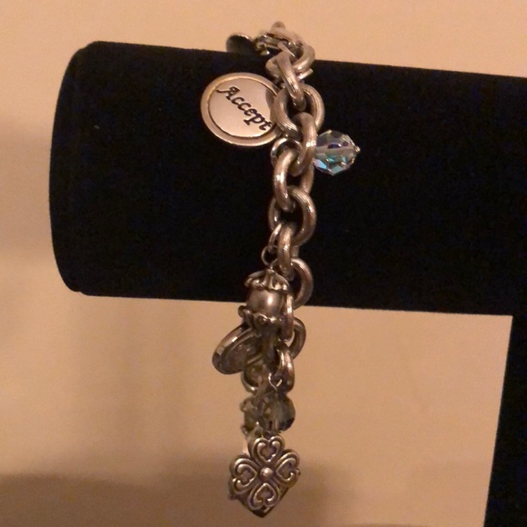 Brighton Breast Cancer Charm Bracelet - Picture 3 of 5